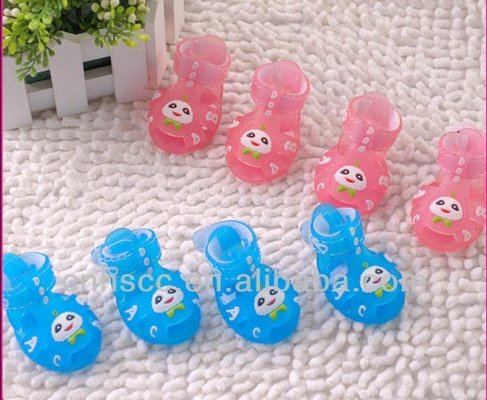 Rubber pet dog shoes for summer