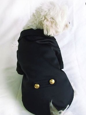 100% cotton Doggie Tuxedo Costume / tuxedo shirt for dogs
