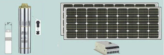 Advanced Solar Pump Systems For Irrigation , Solar Power Kits 3240W