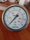 Oil filled pressure gauge