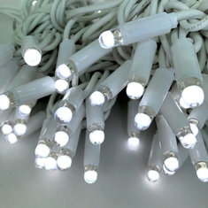 China Super brightness 10LM/LED 220V Gluing IP65 outdoor Christmas festival white LED string light 10M 100 LED/set multi color supplier