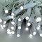 Super brightness 10LM/LED 220V Gluing IP65 outdoor Christmas festival white LED string light 10M 100 LED/set multi color supplier