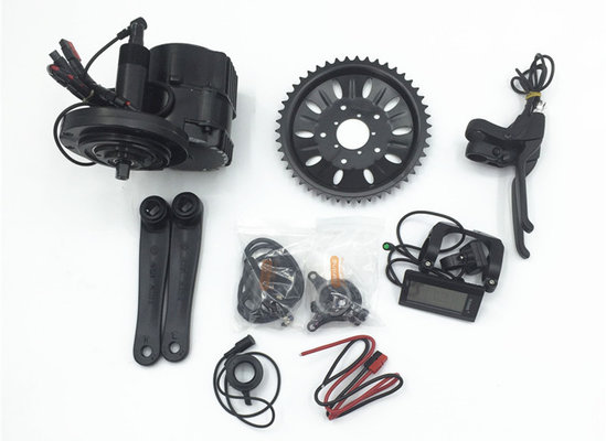 China Brushless Geared Electric Bike Mid Motor 48v 750w For Bicycles Conversion Kits supplier