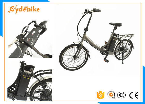 China Fast 20 Inch Electric Folding Bike Bicycle With 36v Lithium Battery supplier