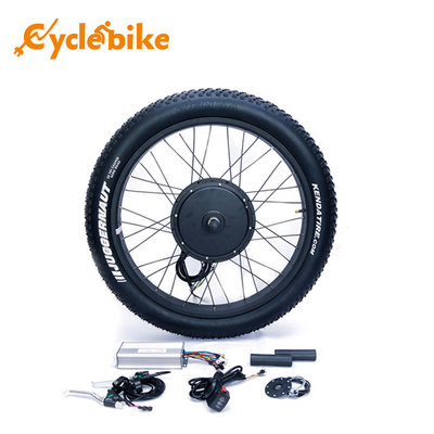 China 26 Inch 1000w Fat Electric Bicycle Kit 26x4.0 Kenda Tyre High Speed 50km/h supplier