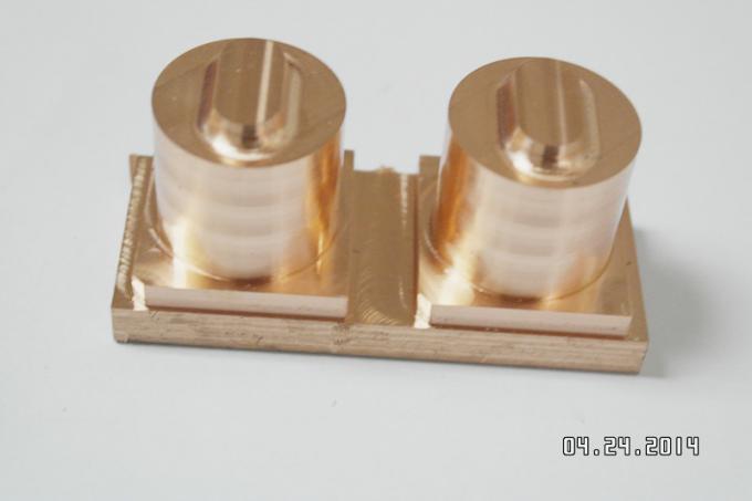 Copper / Brass CNC Milling And Turning Services with Anodizing / Polished Finish