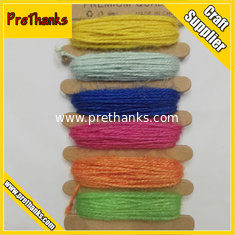China colorful natural hemp rope craft rope wholesale for crafts supplier