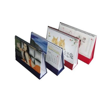 China 2018 custom calendar printing, table calendar printing, wall calendar printing supplier