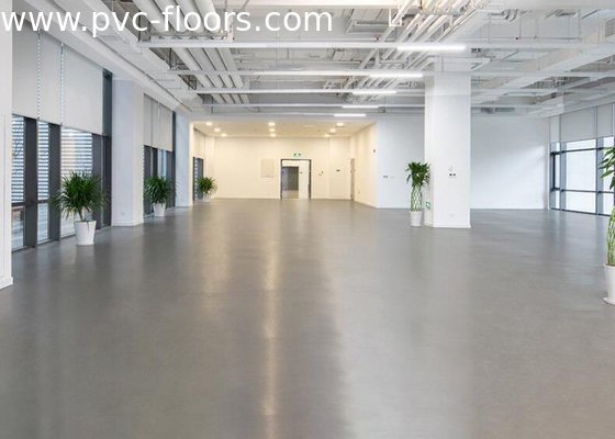 Durable slip-resistance waterproof floral PVC vinyl floor for dance center