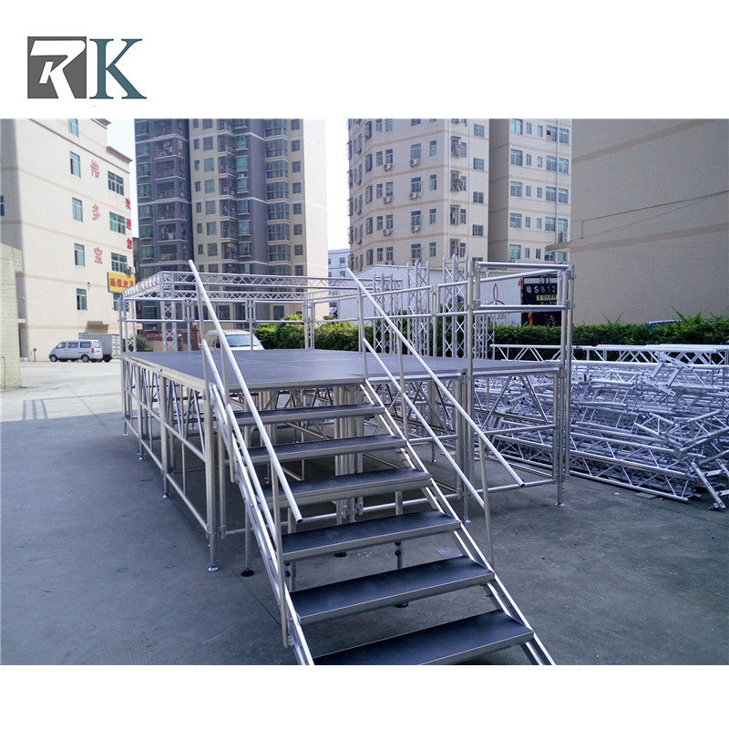 durable aluminum stage systems for concert stage designdurable glass aluminum staging systems for chorus concert wedding