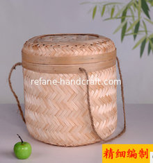 China 2016 Hot sale Bamboo Tea Packing Basket, Bamboo storage basket, fruit basket supplier