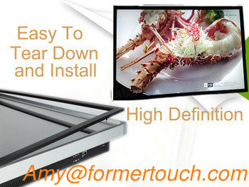 Riotouch 50", 55", 65", 70", 84" 10 users 4K LED touch screen monitor from China