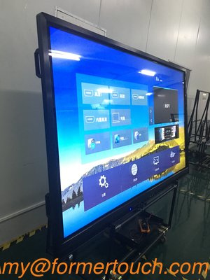 Educational Classroom 75 inch 4K UHK multi-touch screen monitor