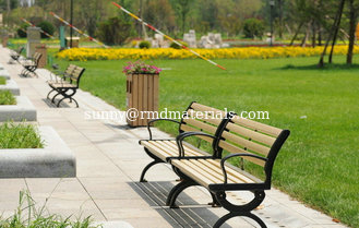 China 2015 Eco-friendly Wood Plastic Composite Outdoor Park WPC Bench! RMD-105 supplier