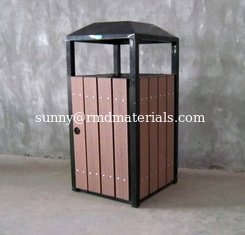 China WPC outdoor waste Bins RMD-D8 supplier