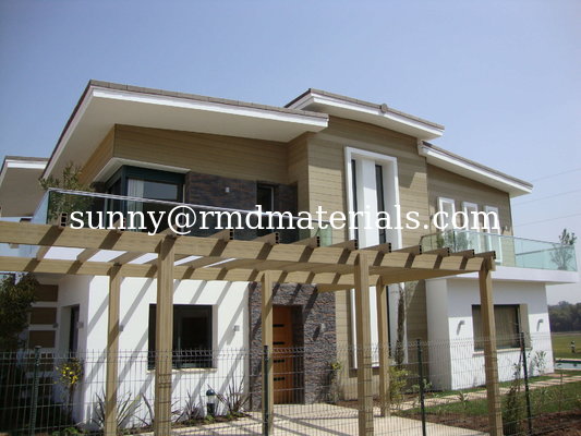 Wpc cladding grooved strip/WPC patio/wood plastic composite cladding supplier