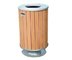 Park durable and recycling wpc garbage can RMD-D9 supplier