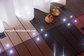 DIY balcony WPC decks Tile With Led light supplier