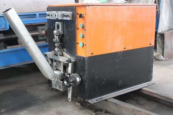 China Steel Downspout Elbow Machine, Automatic / Manual Pipe Forming Machine supplier