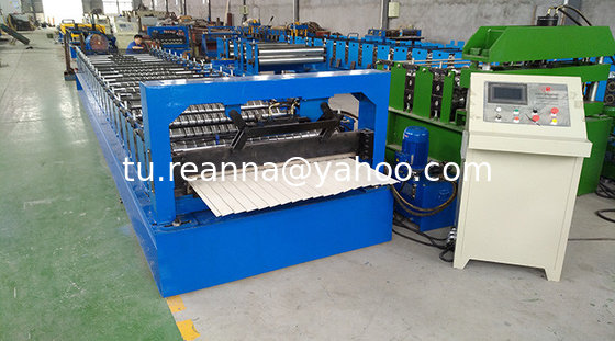 Corrugated roof roll forming machine