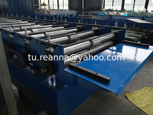 Corrugated roof roll forming machine