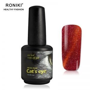 China RONIKI Laser Magnet Cat Eye Gel Polish,Cat Eye Gel,Laser Cat Eye Gel Polish,Variety Cat Eye Gel，	gel polish cat eye supplier