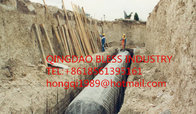 Diameter600mm canvas  culvert balloon inflated rubber balloon used for making culvert drainage
