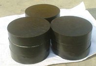 Round black rubber bridge bearing pad neoprene elastomeric bearing pads for bridges
