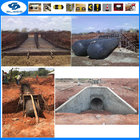 500*20m 900*18m Kenya Nigeria Cameroun culvert balloon pneumatic tubular form for culvert  drain construction
