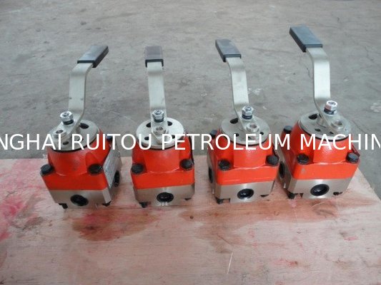 API 6A /Wellhead/valve/3-position 4-part hydraulic switch valve