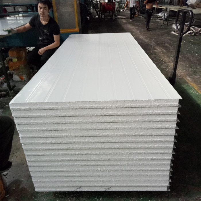 1150mm eps waterproof sandwich wall panels with 0.426mm with protective film