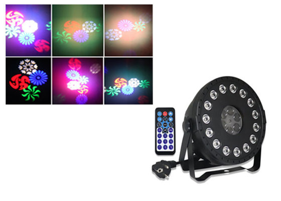 China 2019 New 4 Patterns Gobo Led Par With RF Remote Control TSA167  USD18.95~21.95 supplier