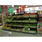 Double Side Fruit And Vegetable Rack Retail Shop and Supermarket Convenient