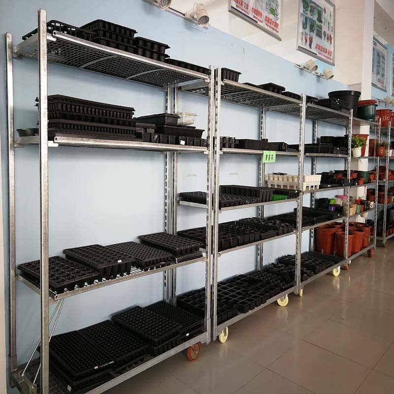 Heavy Duty Supermarket Shelf Rack 1.5-2.5 MM Depth For Warehouse And Garden