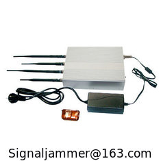 China Cell Phone Jammer Manufacturer for CDMA(851-894) + GSM (925-960 + DCS (1805-1880) + WCDMA supplier