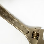 Non-spark explosion-proof adjustable wrench mass production Aluminum bronze 12"
