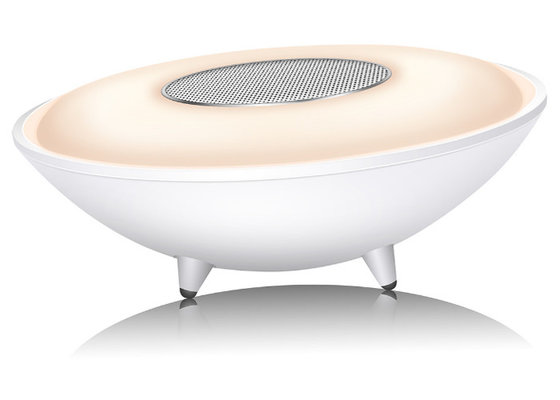 China Dimmable Night LED Light Bluetooth Speaker AUX Input Portable Long Service Time supplier