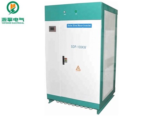 Full Power Output Three Phase Off Grid Inverter 100KW Microcomputer Control supplier