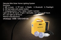 Wholesale price solar lighting kit with Radio Flashlight Mp3 music 2019