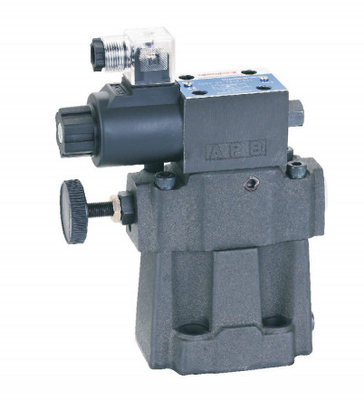 China Hydraulic Pressure Relief Valve Solenoid Controlled Pilot Operated Low Noise supplier
