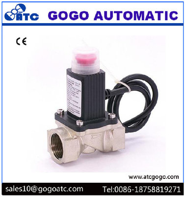 China DN15A Manual Reset Water Solenoid Valve Gas Emergency Shut Off Solenoid Valves supplier