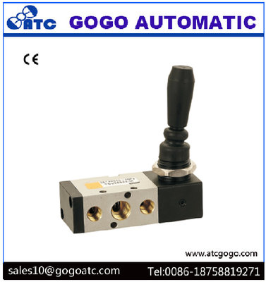 China 3 Way 2 Position Pneumatic Air Control Valve With Integral Slot Piston Structure supplier