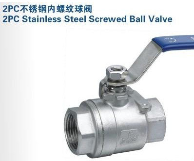 China Stainless Steel Hydraulic Ball Valve thread Connection 1/2&quot; - 8&quot; Port Size supplier