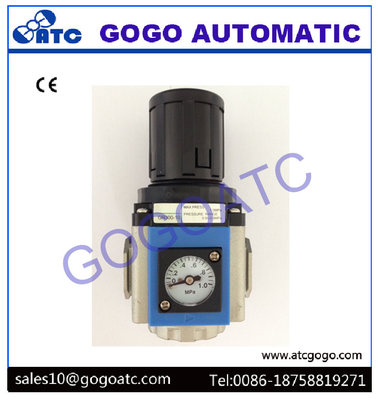 China Air Source Treatment Unit With Gauge Embedded Air Pressure Regulator Filter Lubricator supplier