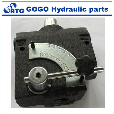 China Seals Variable Flow Control Valve / Carbon Steel Hydraulic Adapter For Hydraulic Equipment supplier