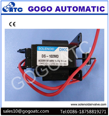 China Normally Open Water Pneumatic Solenoid Valve / Solenoid Pilot Valve With 15mm Stroke supplier