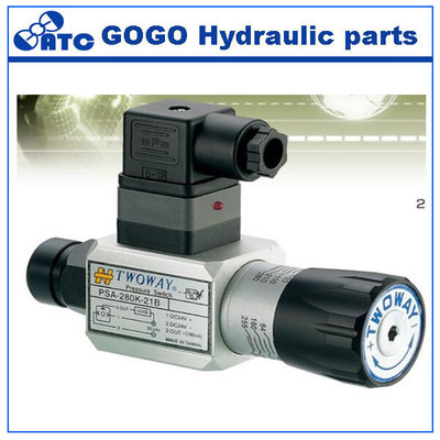 China Oil control adjustable hydraulic pressure switch , hydraulic temperature switch supplier