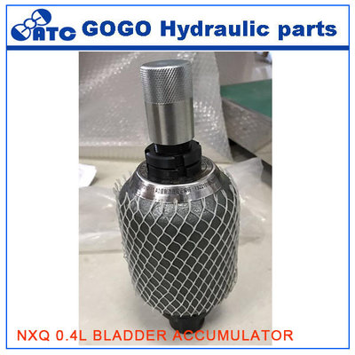 China NXQ series American Standard Hydraulic Bladder Accumulator Vertically installed supplier