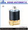 220v Solenoid Valve , NC Wire Lead Type Brass / Stainless Steel Electric Water Valve supplier