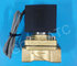 Two Way 1/4 Inch Port 2 Way Solenoid Valves High Temperature Wire Lead SMC Type supplier